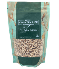 Quinoa, Tri - Color, Organic - Country Life Natural Foods