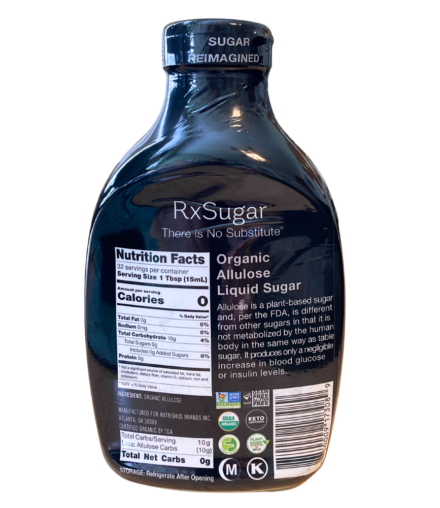 
                  
                    Allulose, Liquid, Organic, RxSugar
                  
                