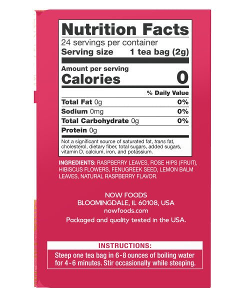 Herbal Tea, NOW - Country Life Natural Foods