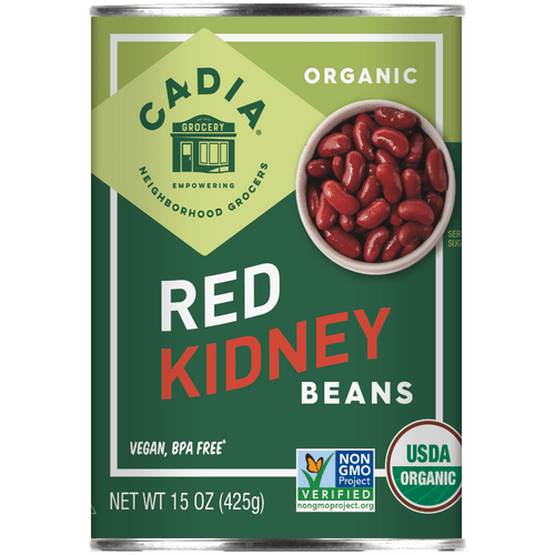 Kidney Beans, Red, Organic, Cadia - Country Life Natural Foods