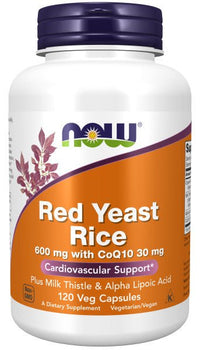 Red Yeast Rice 600mg with CoQ10 30mg - Country Life Natural Foods