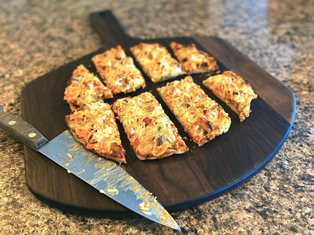 Walnut Pizza Peel 22" x 16", Pizza Paddle, Pizza Board, Pizza Shovel, Wood Pizza Peel Made in the USA - Country Life Natural Foods