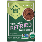 Refried Black Beans, Organic, Cadia, Beans - Country Life Natural Foods