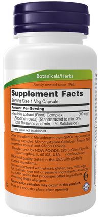 
                  
                    Rhodiola 500mg Ext. 3% - Country Life Natural Foods
                  
                