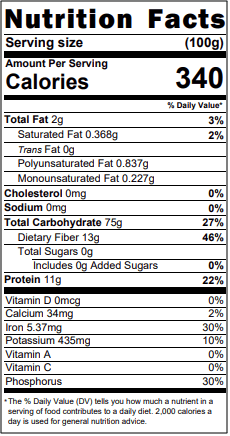 Wheat, Rolled Flakes, White, Organic - Country Life Natural Foods