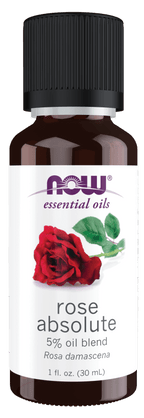 Rose Absolute Essential Oil, 5%, Essential Oils - Country Life Natural Foods
