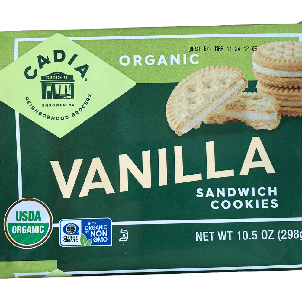 
                  
                    Sandwich Cookies, Organic, Cadia - Country Life Natural Foods
                  
                