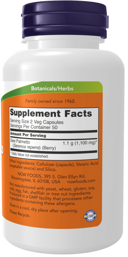 Saw Palmetto Berries, Vitamins & Supplements - Country Life Natural Foods