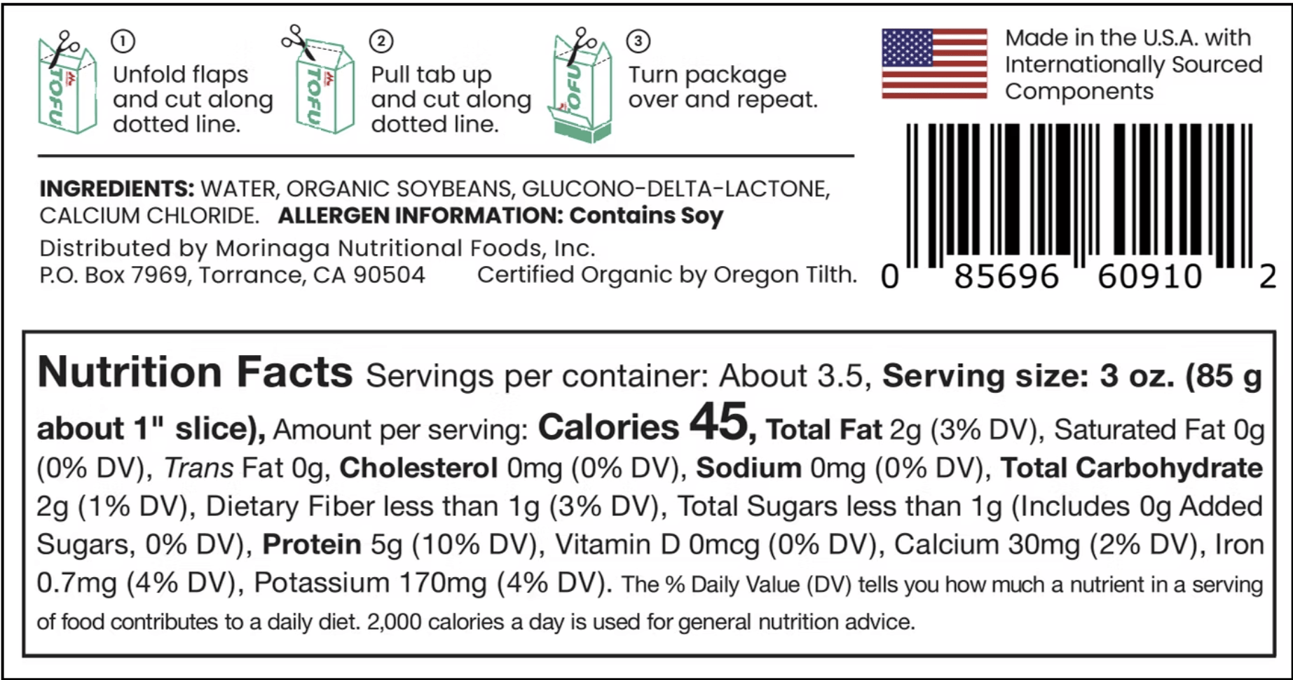 
                  
                    Tofu, Soft, Organic - Country Life Natural Foods
                  
                
