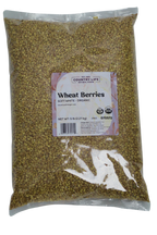 Wheat Berries, Soft White, Organic, Grains - Country Life Natural Foods