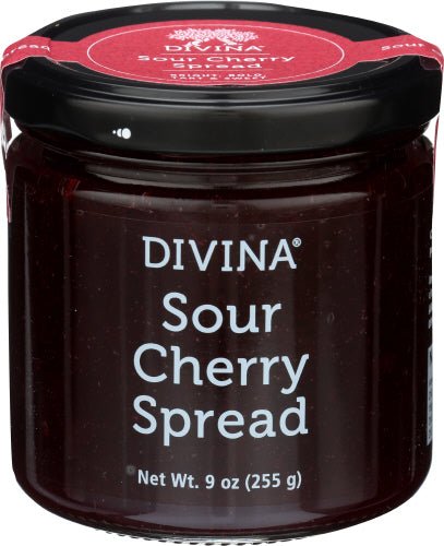 Sour Cherry Spread, Divina - Country Life Natural Foods