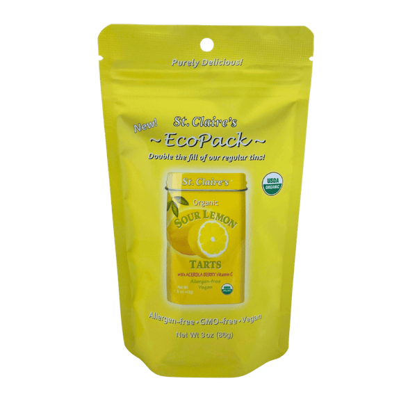 Sour Lemon Tarts, Organic, Candy - Country Life Natural Foods