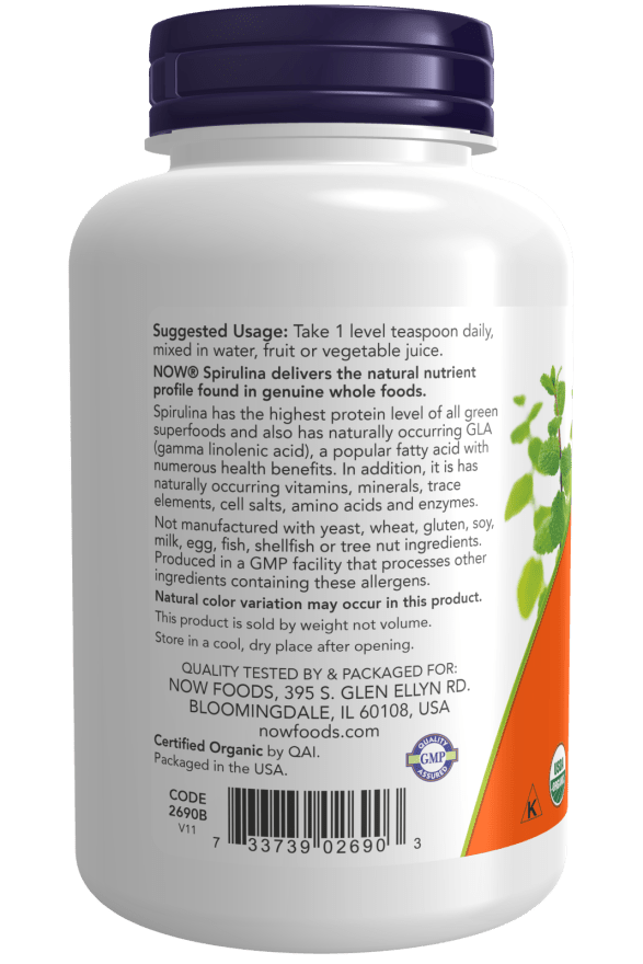 Spirulina Powder - Country Life Natural Foods