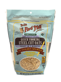 Oat Groats, Steel Cut, Organic, Quick Cooking, Bob's Red Mill - Country Life Natural Foods