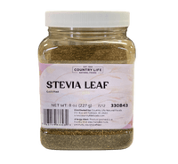 
                  
                    Stevia Leaf, Cut, Sifted - Country Life Natural Foods
                  
                