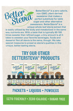 Stevia Packets, Organic, Other Sweeteners - Country Life Natural Foods