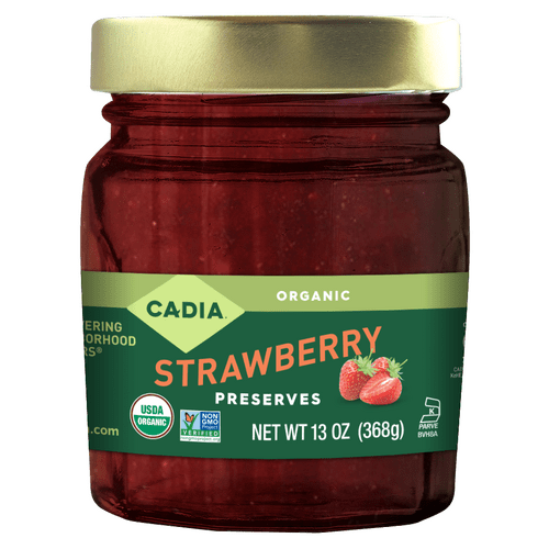 Strawberry Preserves, Organic, Cadia - Country Life Natural Foods