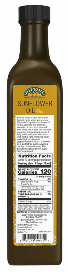 
                  
                    Sunflower Oil, Organic - Country Life Natural Foods
                  
                