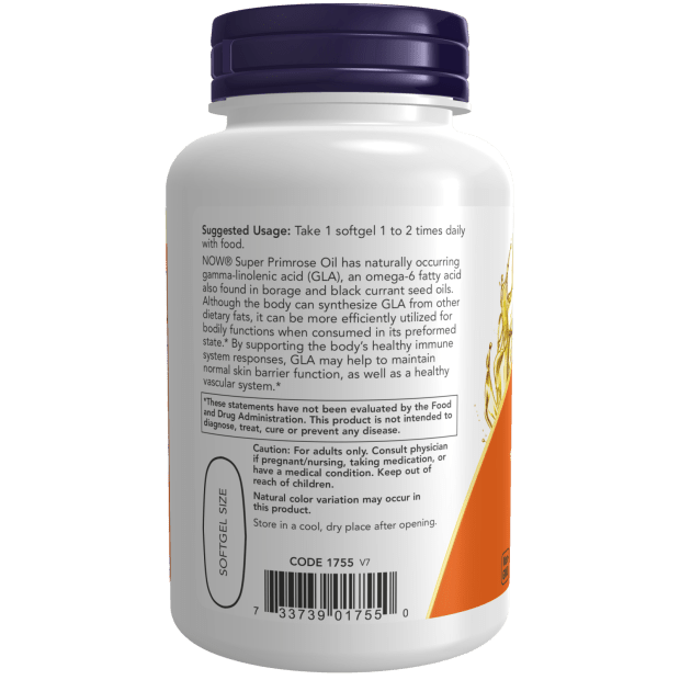 Super Primrose 1300mg, Vitamins & Supplements - Country Life Natural Foods