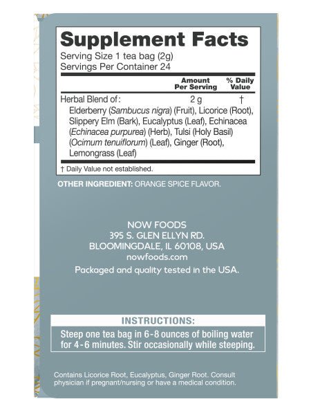 Herbal Tea, NOW - Country Life Natural Foods