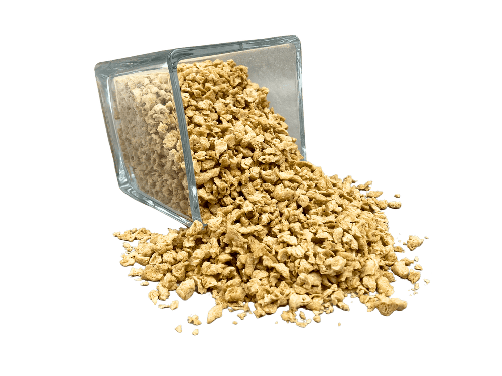 TVP Minced 1/4", No Added Color or Flavor, Non - GMO - Country Life Natural Foods