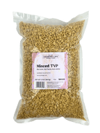 TVP Minced 1/4", No Added Color or Flavor, Non-GMO, Meat Substitutes - Country Life Natural Foods