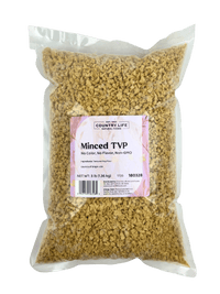 
                  
                    TVP Minced 1/4", No Added Color or Flavor, Non - GMO - Country Life Natural Foods
                  
                