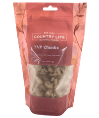 
                  
                    TVP Chunks 1/2", No Added Color or Flavor, Non - GMO - Country Life Natural Foods
                  
                