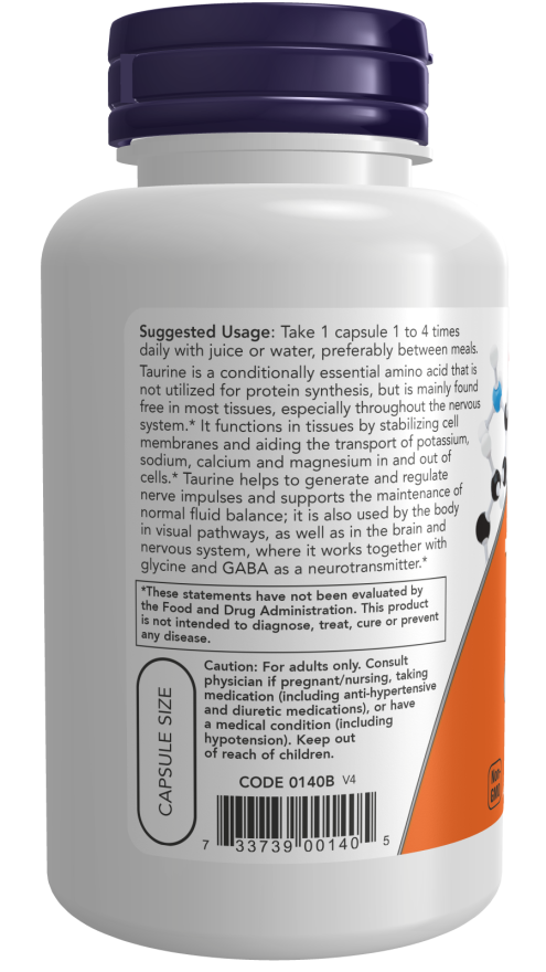 
                  
                    Taurine 500mg
                  
                