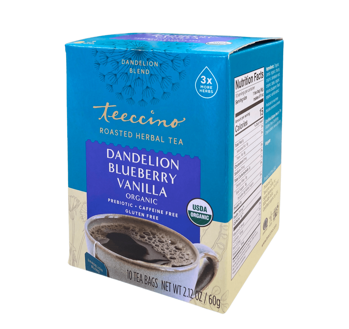 Herbal Beverage, Teeccino - Country Life Natural Foods