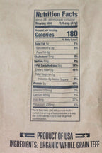 Teff Grain, Organic, Grains - Country Life Natural Foods