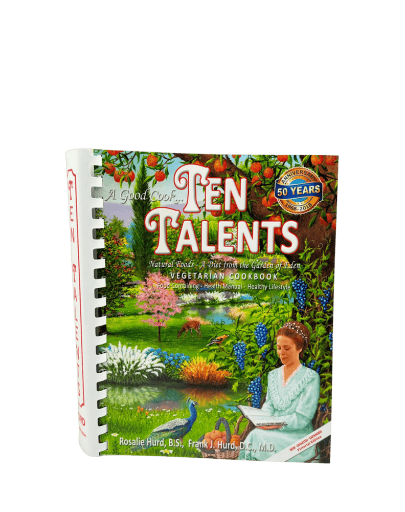 
                  
                    Ten Talents Cookbook 50th Anniversary Edition - Country Life Natural Foods
                  
                