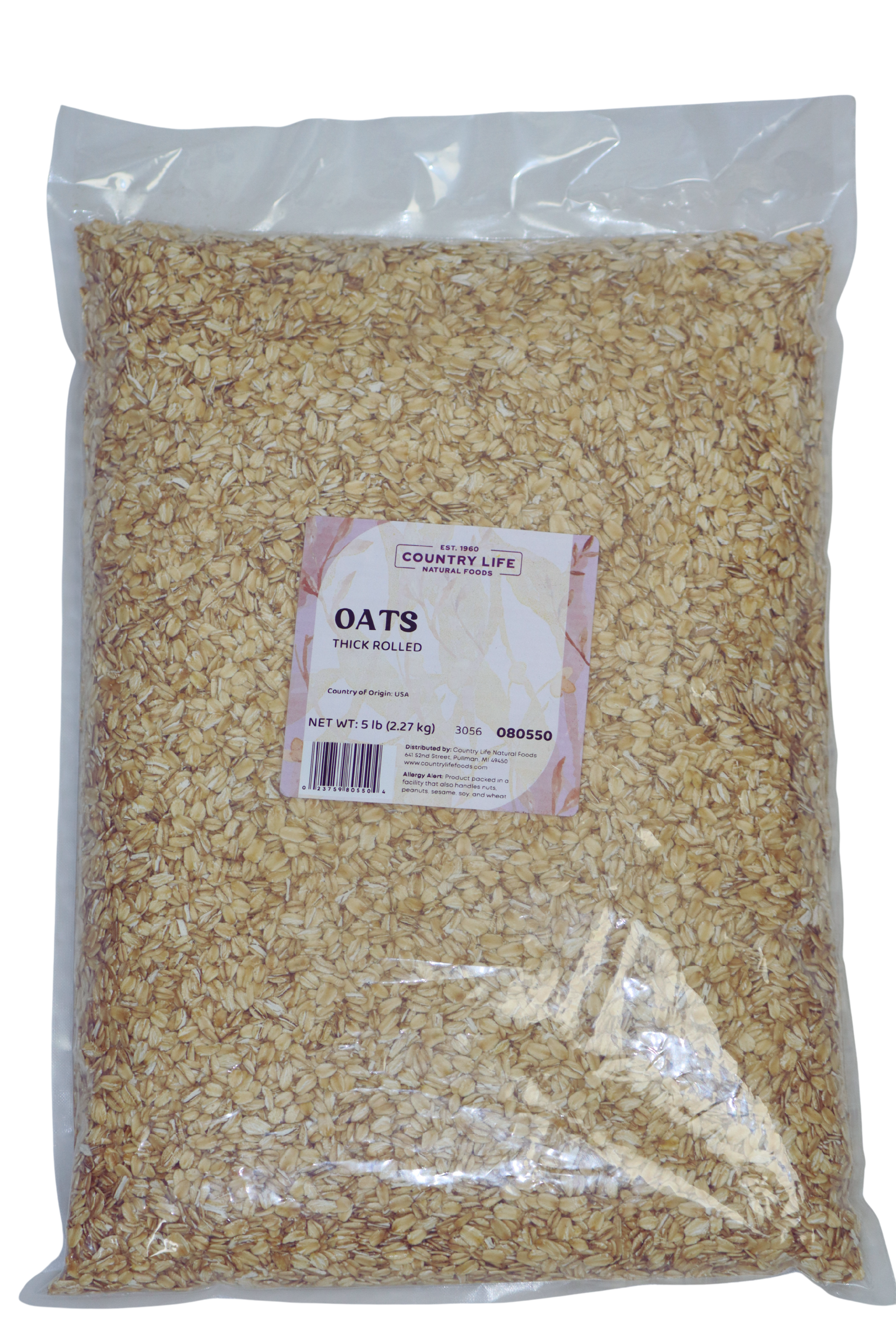Thick Rolled Oats - Country Life Natural Foods