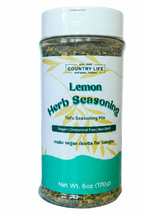 Tofu Scramble Seasoning, Lemon Herb, Herbs Spices & Seasonings - Country Life Natural Foods