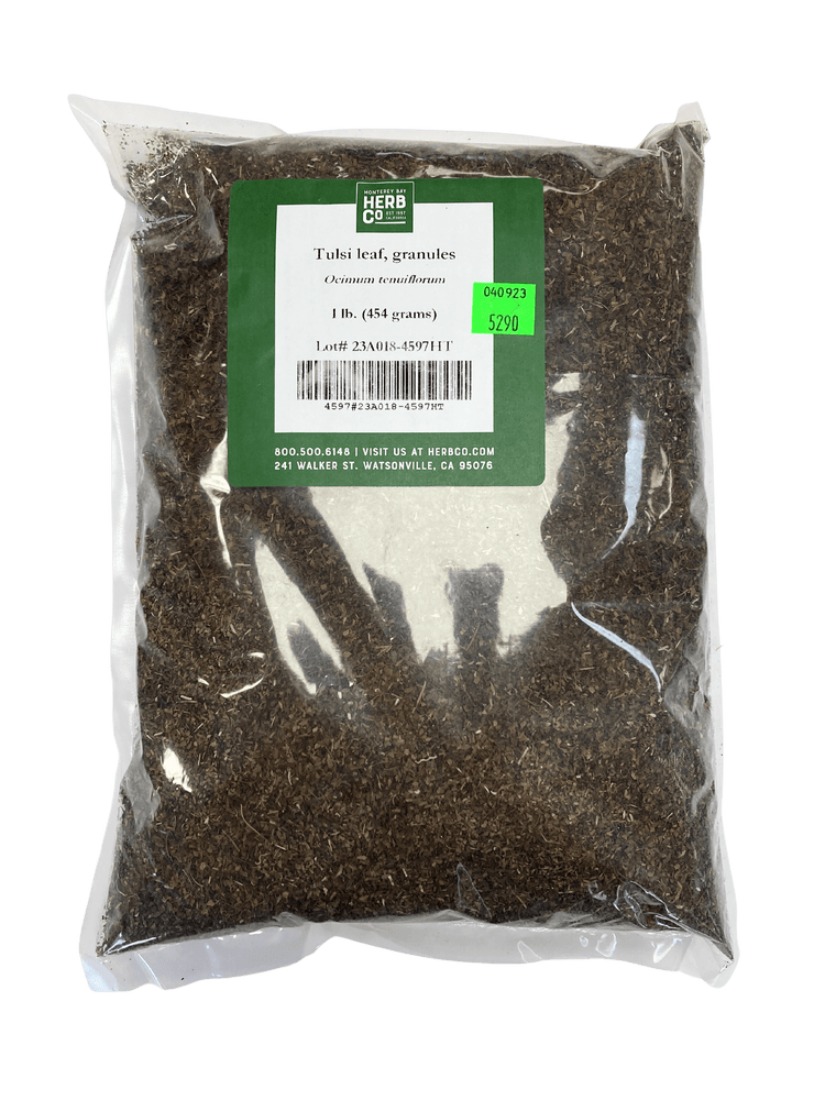 
                  
                    Tulsi Holy Basil Leaf, Granules - Country Life Natural Foods
                  
                