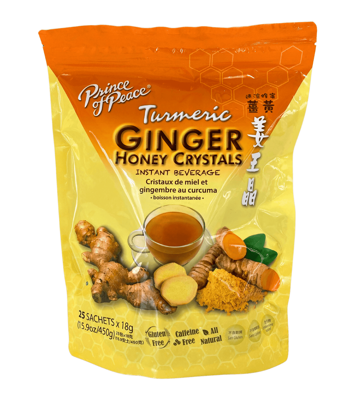 Ginger Honey Crystals - Country Life Natural Foods