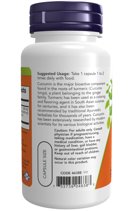 
                  
                    Turmeric Curcumin Veg Capsules
                  
                