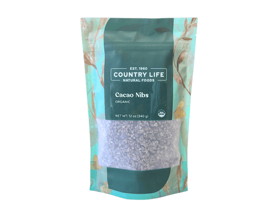 Cacao Nibs, Organic - Country Life Natural Foods