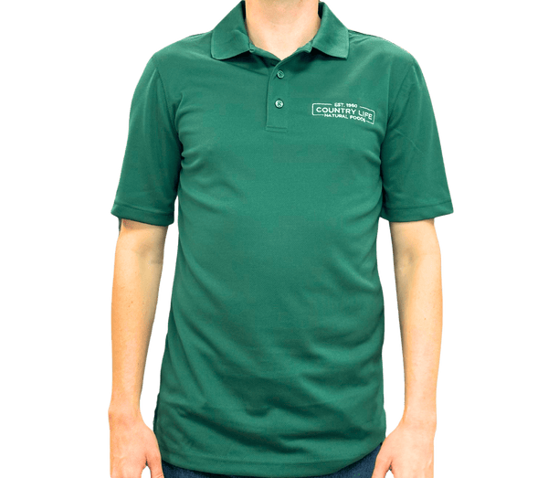 Country Life Polo Shirt, Merchandise - Country Life Natural Foods