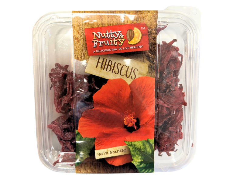 Dried Hibiscus Flowers, Sugar Sweetened