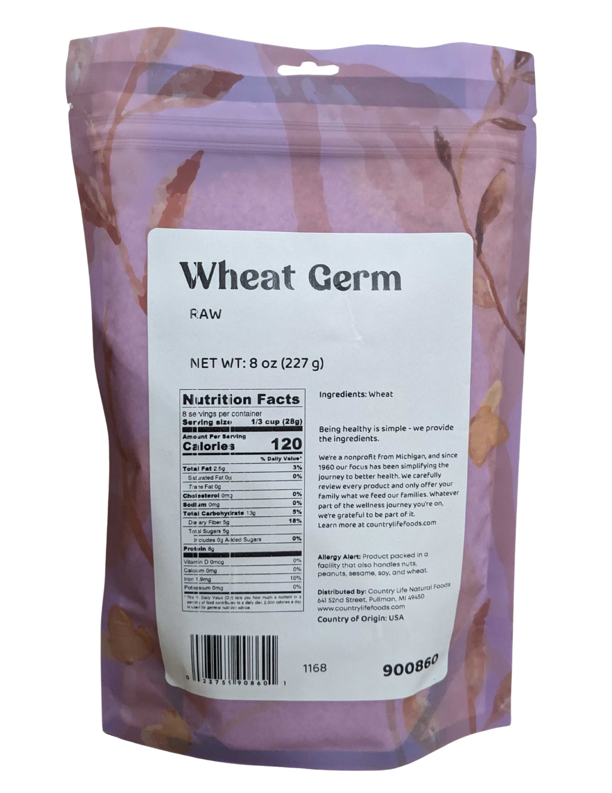 Germen de trigo, crudo