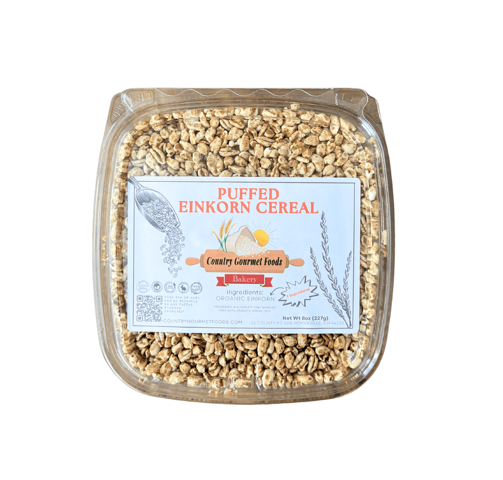 Puffed Einkorn Cereals, Non - GMO - Country Life Natural Foods