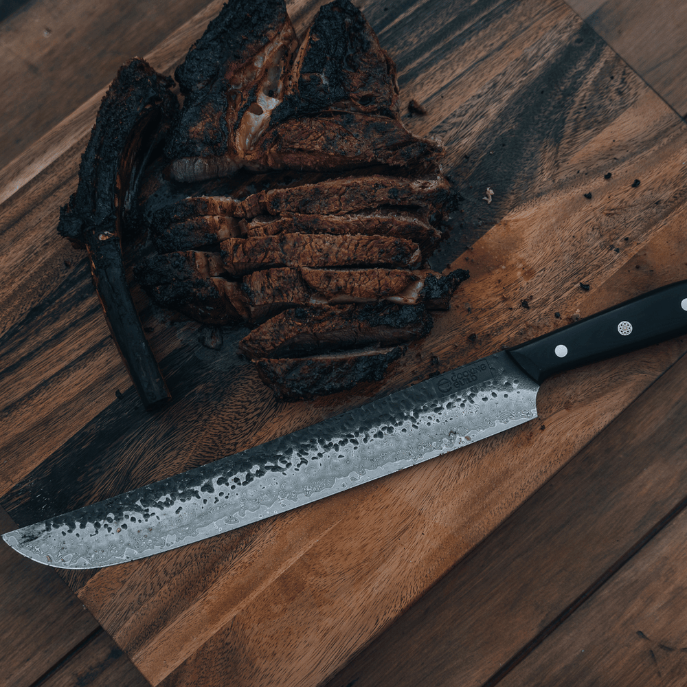 
                  
                    Onyx II Damascus Steel 12" Slicer
                  
                