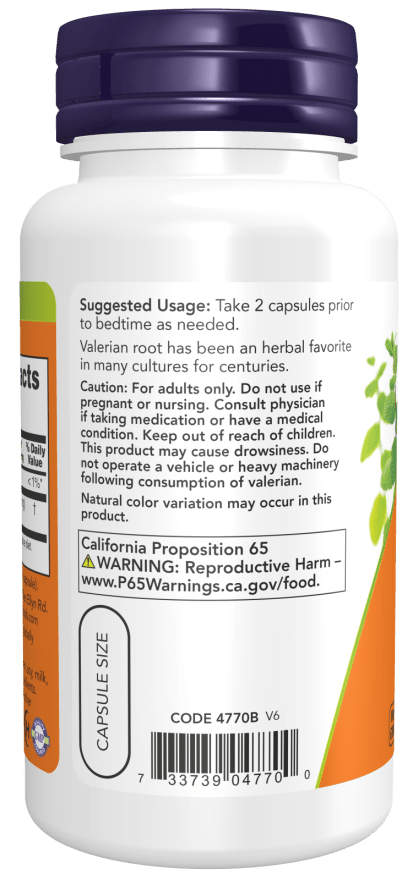 Valerian Root 500mg - Country Life Natural Foods