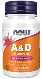 Vitamin A & D 10,000/400 IU, Vitamins & Supplements - Country Life Natural Foods