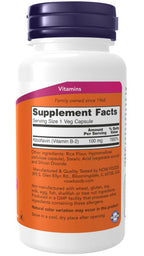 Vitamin B-2 100mg, Vitamins & Supplements - Country Life Natural Foods
