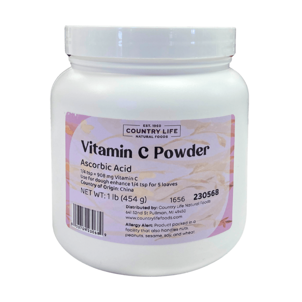 Vitamin C Powder - Country Life Natural Foods