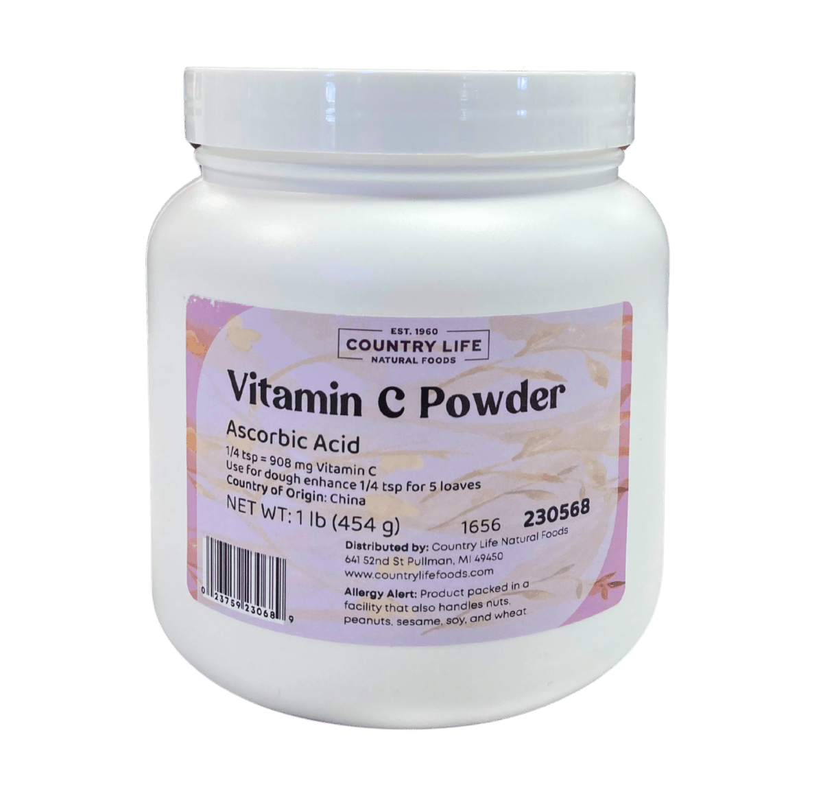 Vitamin C Powder - Country Life Natural Foods