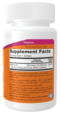 
                  
                    Vitamin D - 3 10,000 IU High Potency - Country Life Natural Foods
                  
                