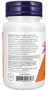 
                  
                    Vitamin D - 3 1,000 IU, Chewable - Country Life Natural Foods
                  
                